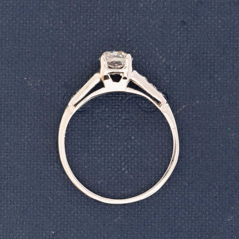 .61ct Old Mine Cut Diamond Ring, GIA F SI2