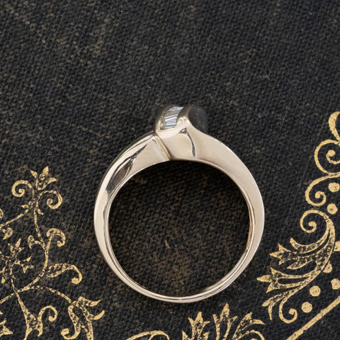 .62ctw Vintage Baguette Cut Diamond Fancy Ring
