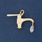 .63ct Briolette Cut Diamond Faucet Pendant