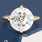 6.50ct Old European Cut Diamond solitaire ring, GIA certified K SI1.