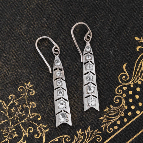 .65ctw Art Deco Diamond Conversion Earrings