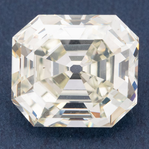 6.93ct loose Asscher cut diamond, GIA M SI1