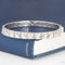 6.94ctw French Cut Diamond Bangle