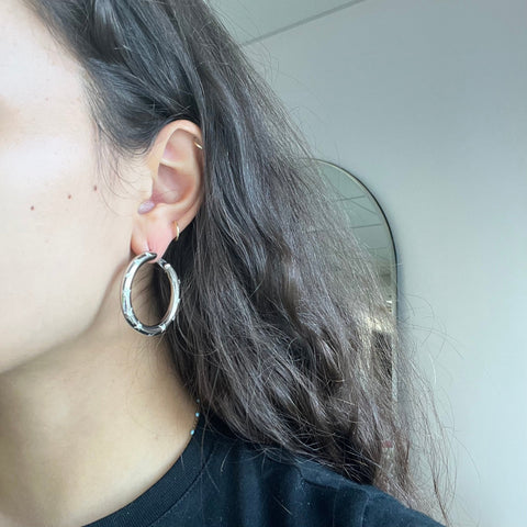.70ctw Diamond Hoop Earrings by Chaumet Paris