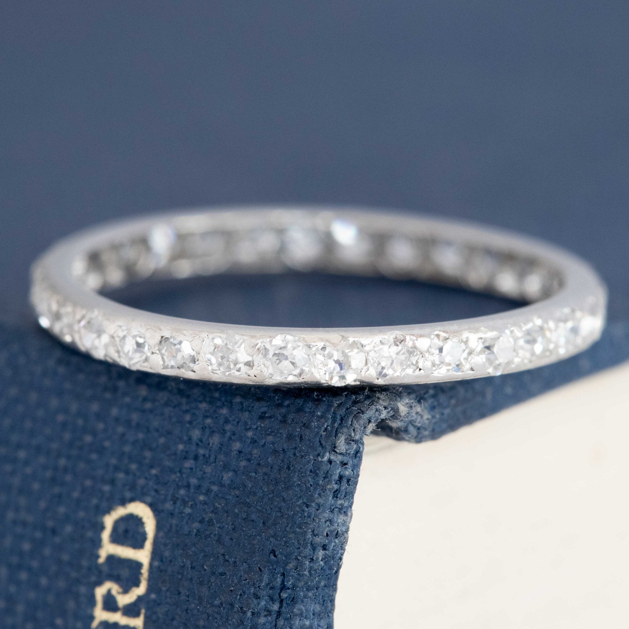 .70ctw Vintage Old European Cut Diamond Eternity Band