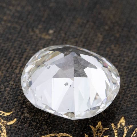 7.10ct Old Mine Cut Diamond GIA J SI1