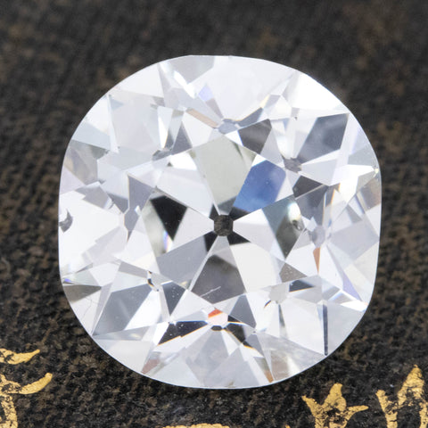 7.10ct Old Mine Cut Diamond GIA J SI1