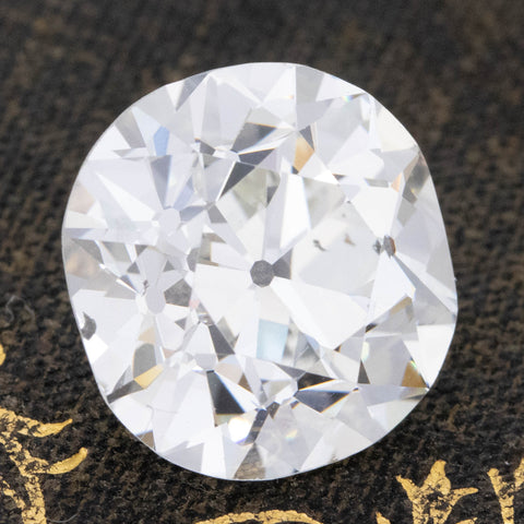 7.10ct Old Mine Cut Diamond GIA J SI1