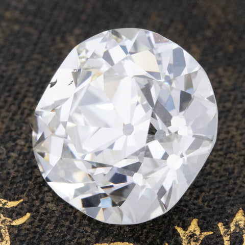 7.10ct Old Mine Cut Diamond GIA J SI1