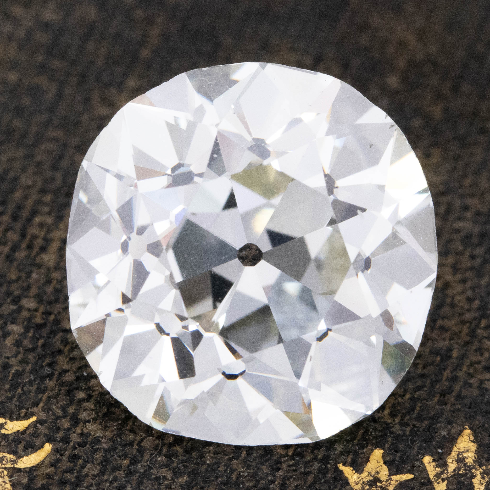 7.10ct Old Mine Cut Diamond, GIA K VS2