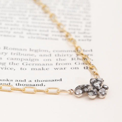 .72ctw Antique Old Mine Cut Diamond Pendant