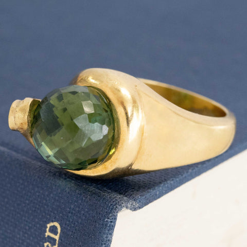 7.40ct Fancy Tourmaline Sphere Ring