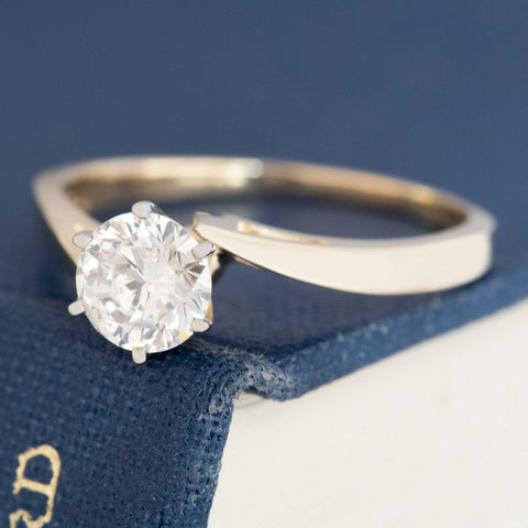 .74ct Vintage Round Brilliant Cut Diamond Solitaire, c. 1970s