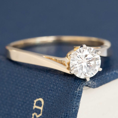 .74ct Vintage Round Brilliant Cut Diamond Solitaire, c. 1970s