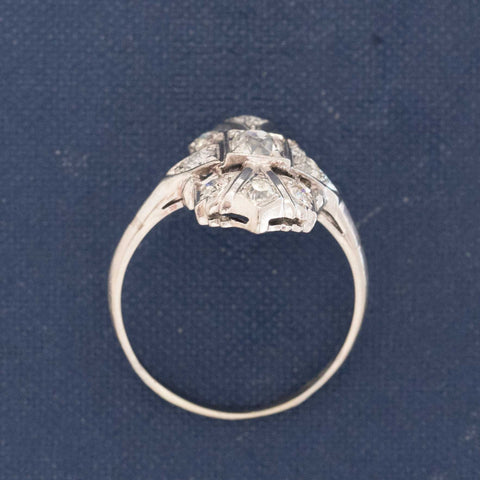 .74ctw Antique Old European Cut Diamond Dinner Ring
