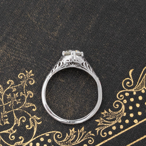 .75ct Antique Old European Cut Diamond Solitaire