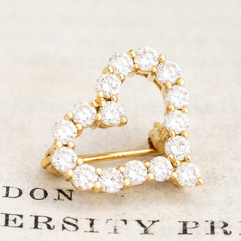 .76ctw Diamond Heart Pin by Tiffany & Co.
