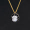 .62ct Old Mine Cut Diamond Collet Pendant