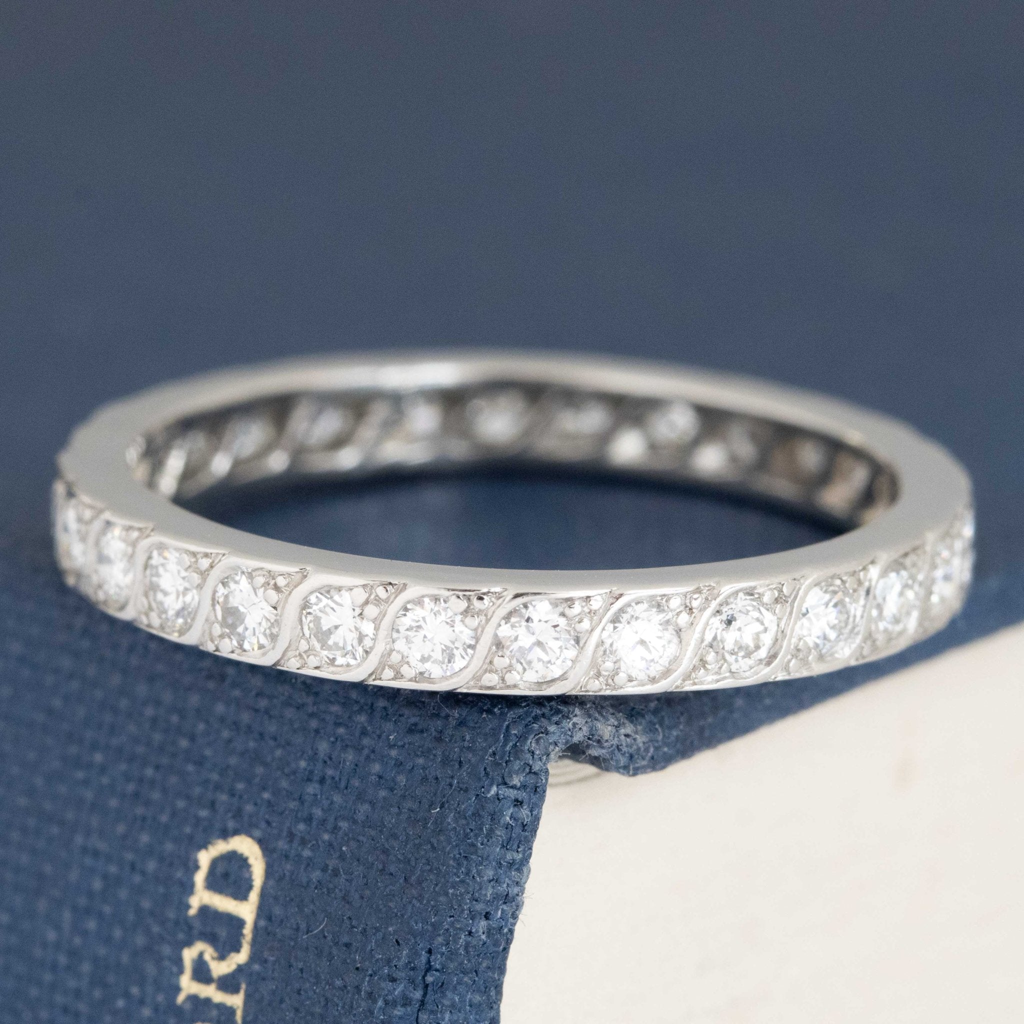 .85ctw Old European Cut Diamond Eternity Band