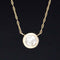 .91ct Old European Cut Diamond Bezel Pendant