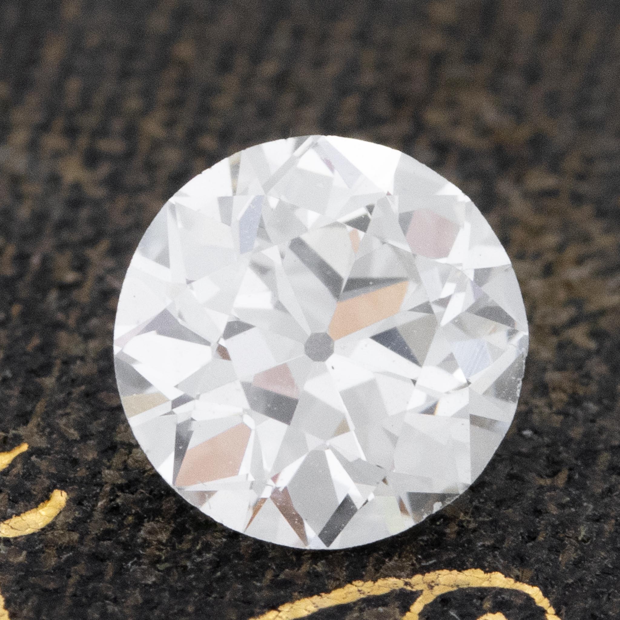 .91ct Old European Cut Diamond, GIA I VS2