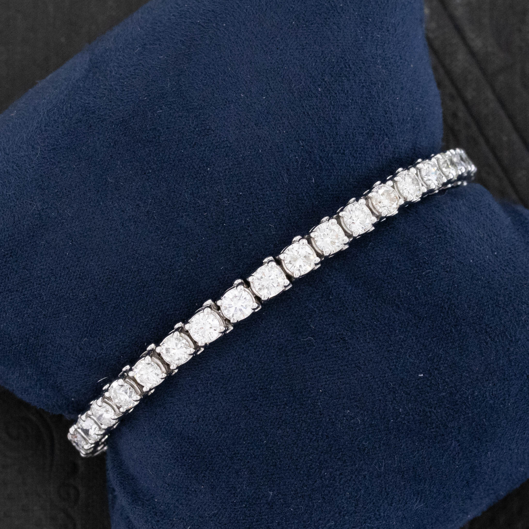 9.30ctw Round Brilliant Cut Diamond Bracelet