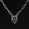.94ctw Antique Diamond & Emerald Conversion Pendant