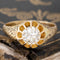 .95ct Victorian Old European Cut Diamond Belcher Solitaire