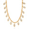 9.76ctw Marquise Cut Diamond Bezel Drop Necklace