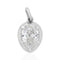 .98ct Pear Cut Diamond Collet Charm/Pendant
