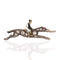 Antique Diamond & Enamel Jockey Charm