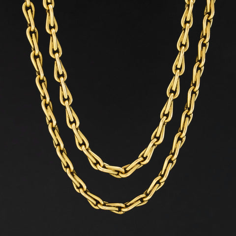 Antique French Long Chain 61"