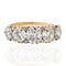 3.47ctw Antique Old Mine Cut Diamond Scroll Ring