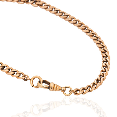 Antique Watch Chain Necklace