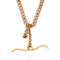 Antique Watch Chain Necklace