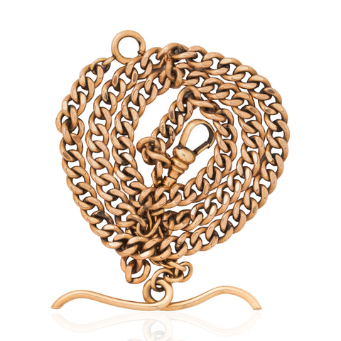 Antique Watch Chain Necklace