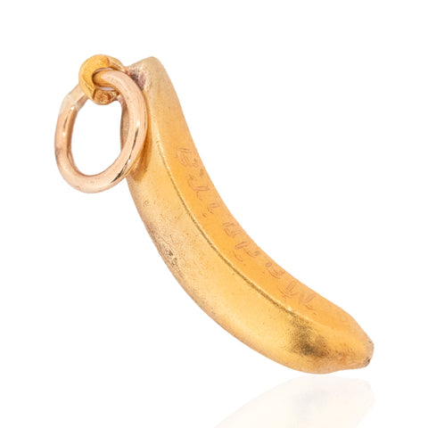 Vintage Banana Charm