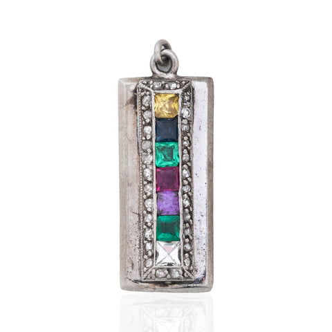 Antique Gemstone "DEAREST" Acrostic Charm, by Cartier