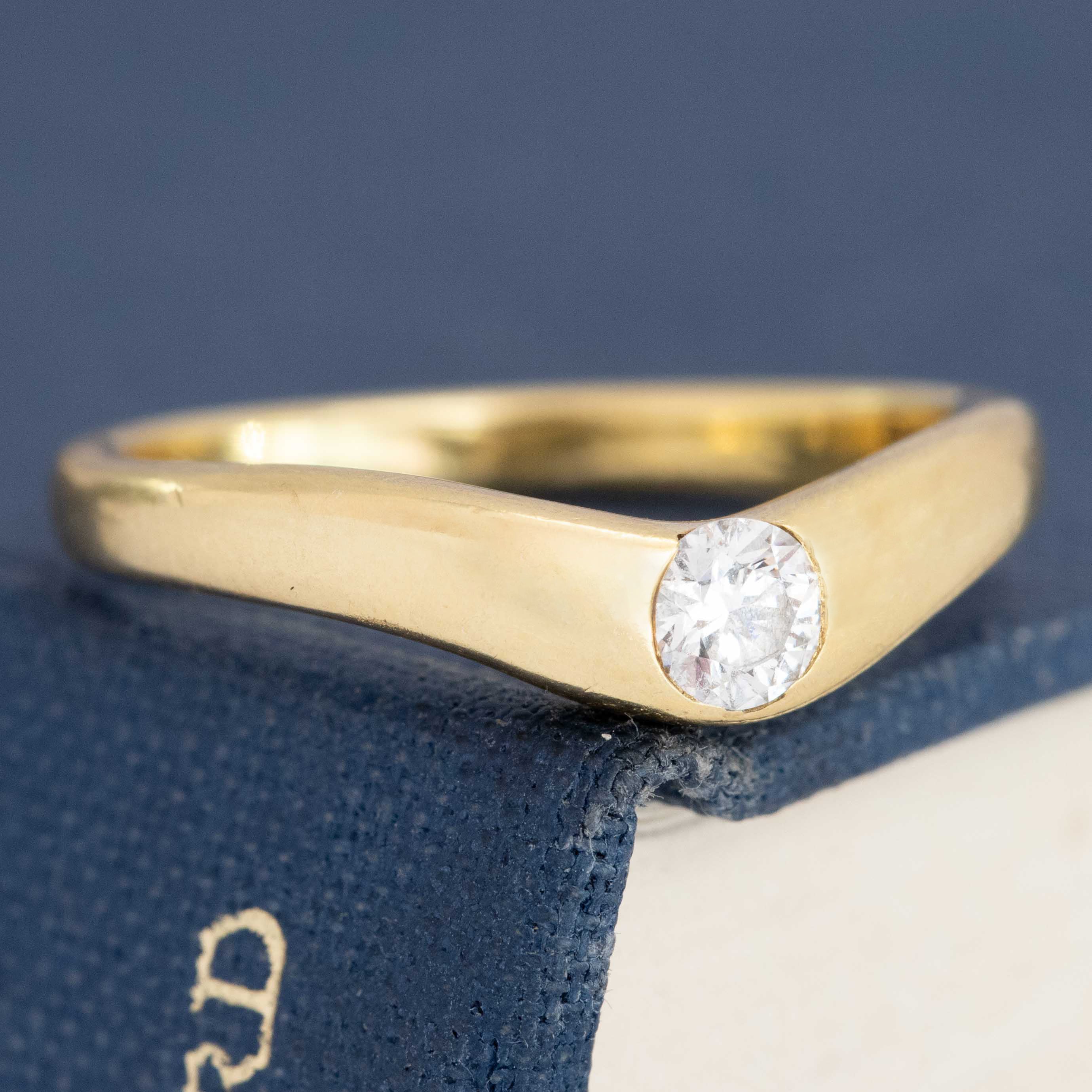 Diamond Wedding Set, by Elsa Peretti for Tiffany & Co.