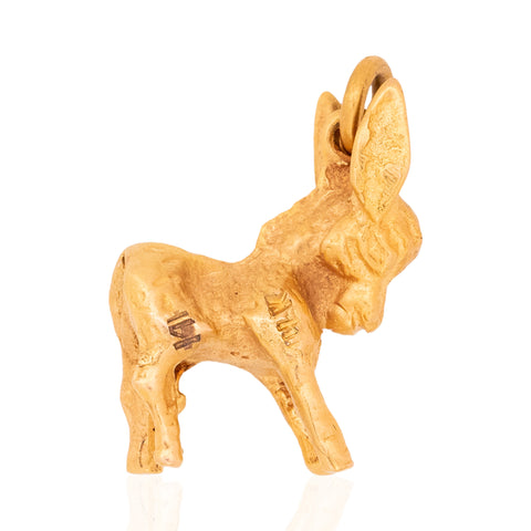 Vintage Donkey Charm