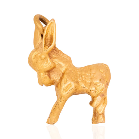 Vintage Donkey Charm