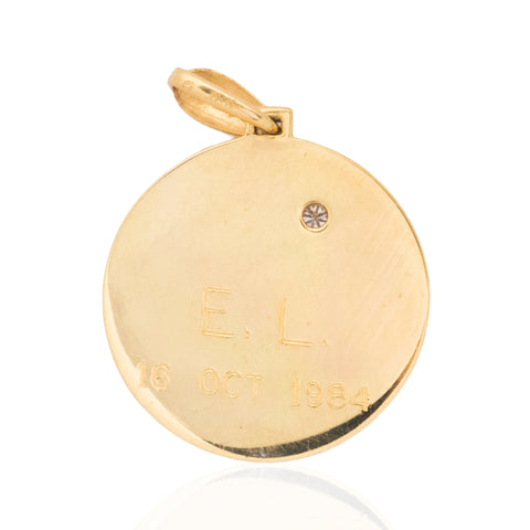 Vintage Duty Free Diamond Charm