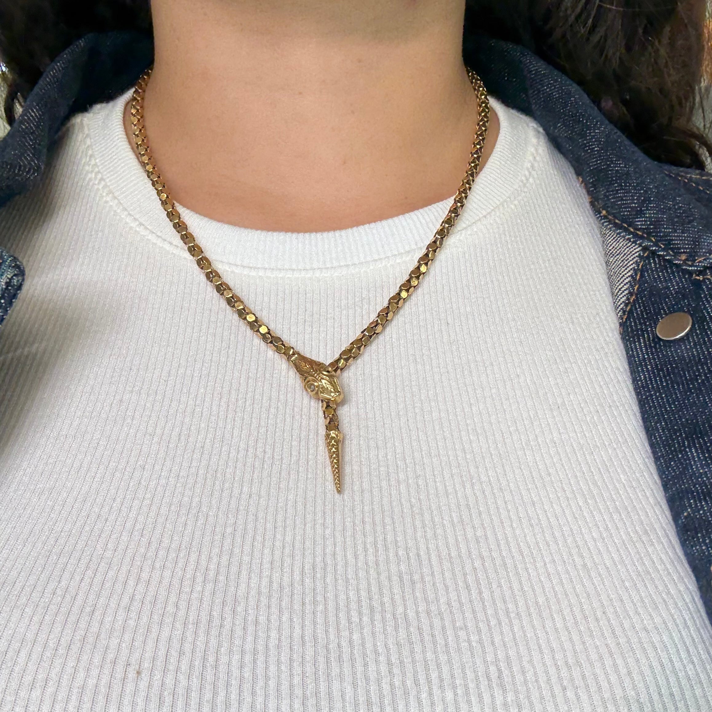 Antique Serpent Necklace