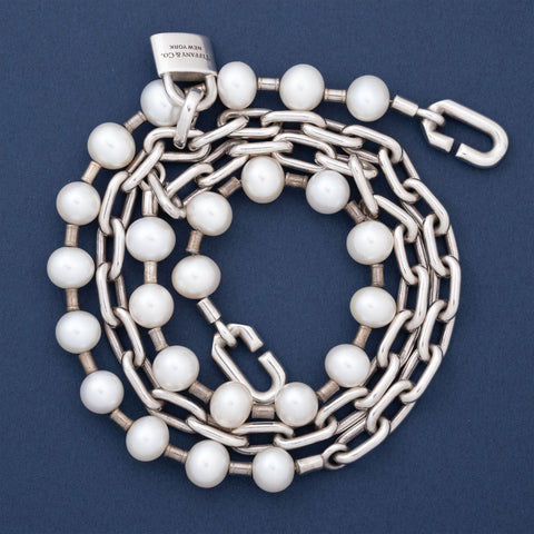 Hardwear Pearl Wrap Necklace, by Tiffany & Co.