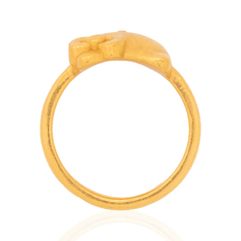 Vintage High Karat Hello Kitty Ring