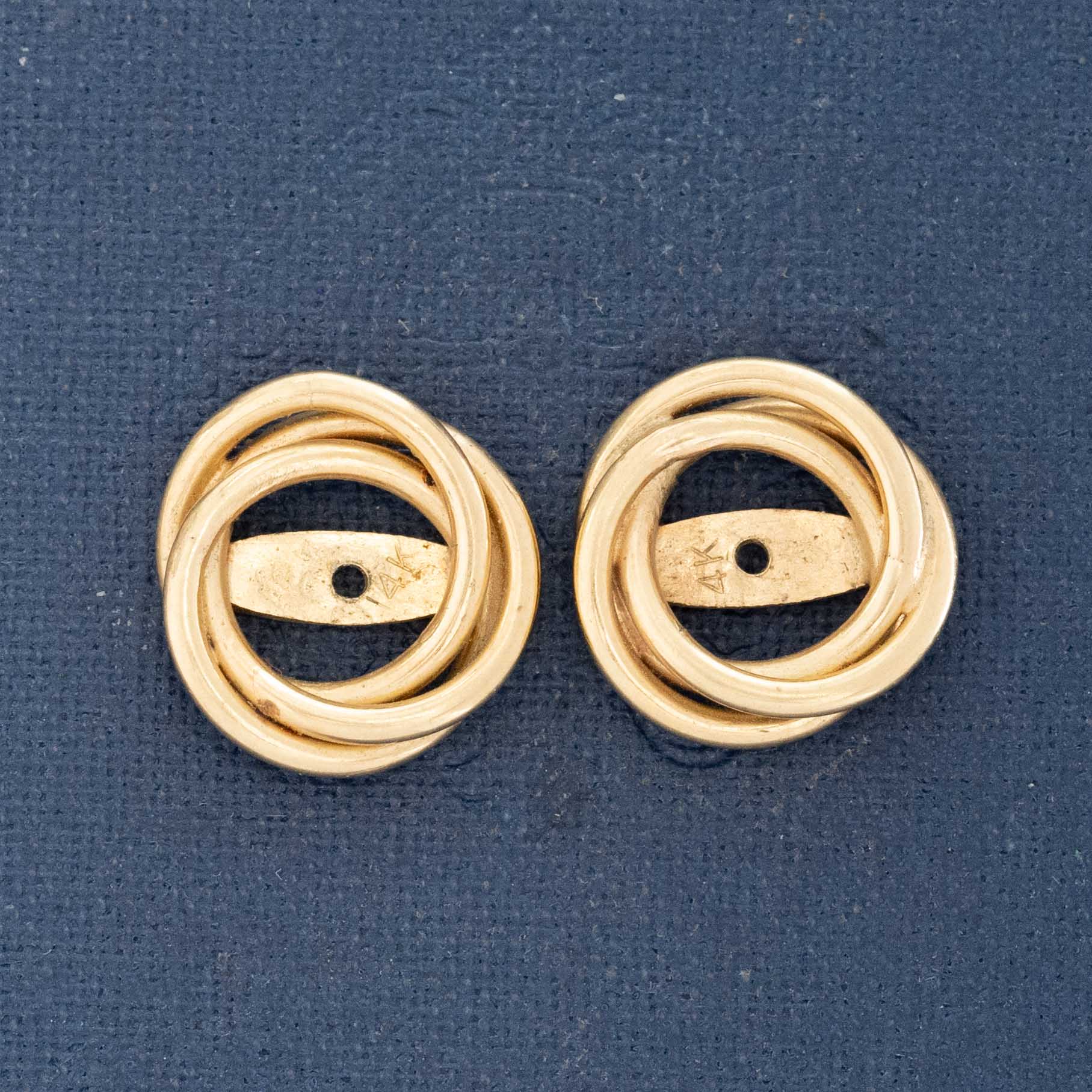 Vintage Twist Earrings Jacket