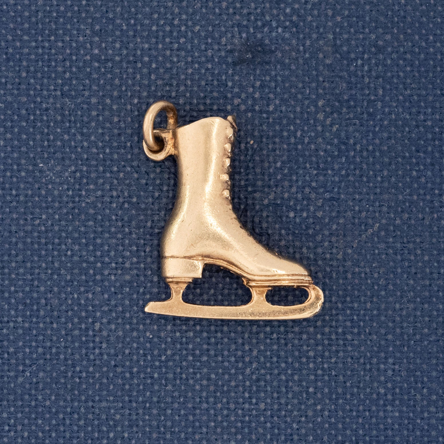 Vintage Ice Skate Charm