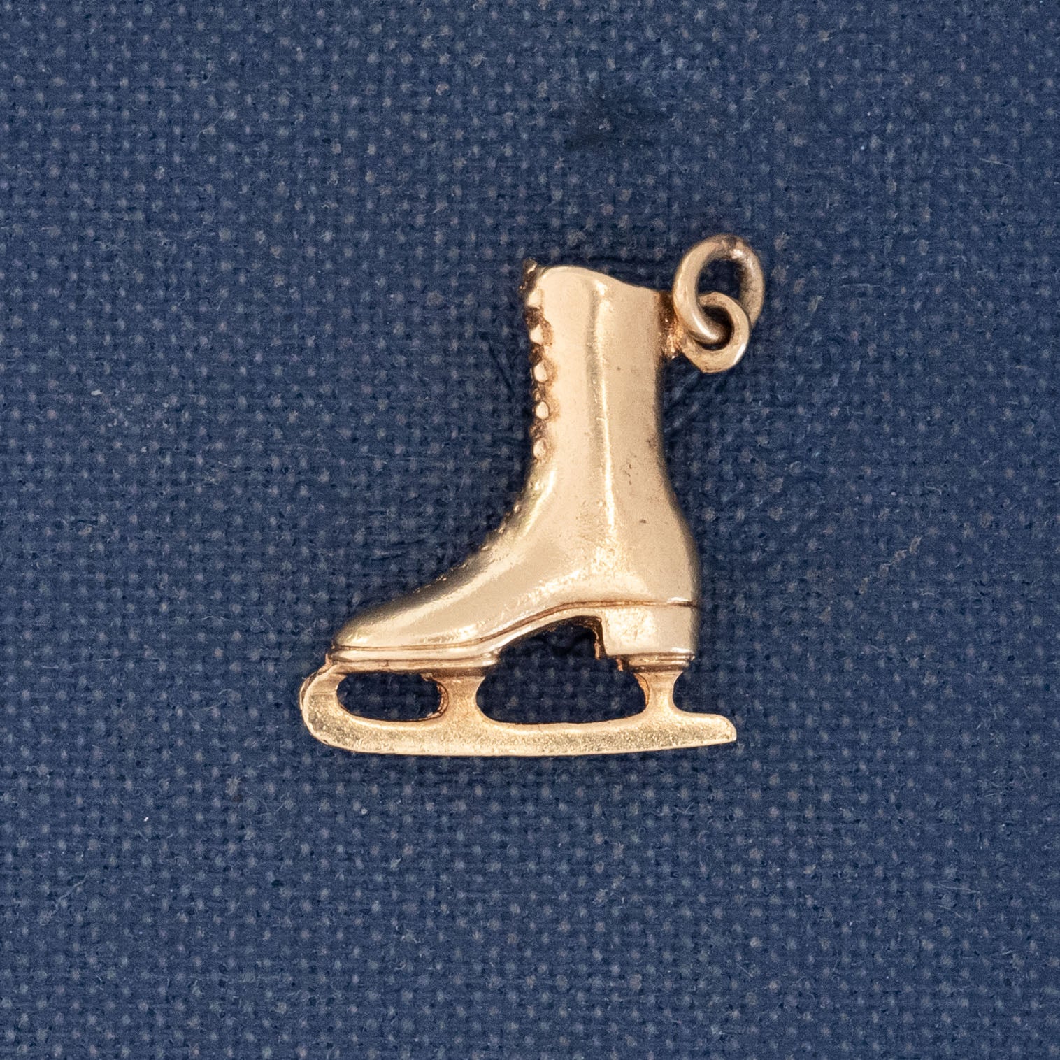 Vintage Ice Skate Charm