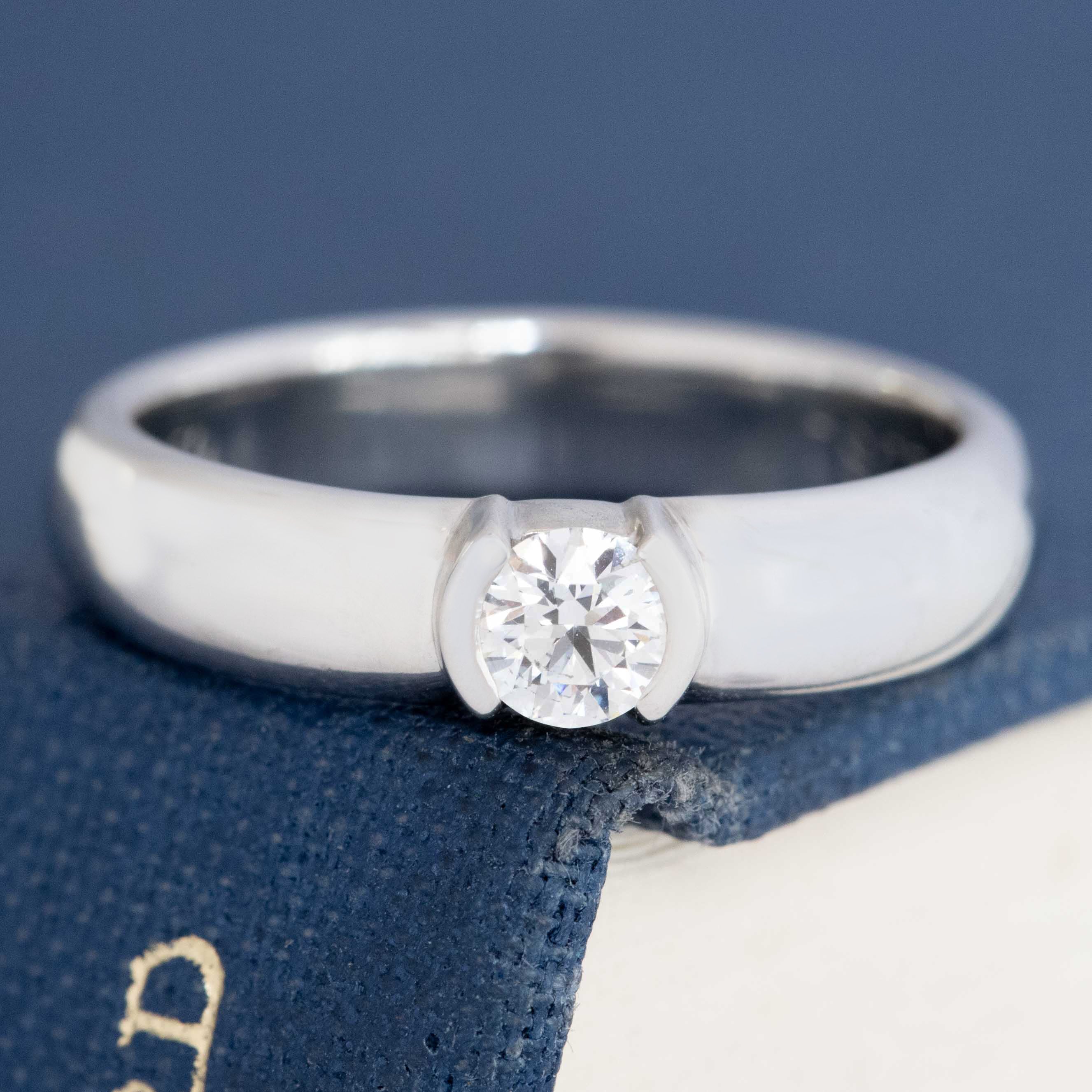 .20ct Vintage Etoile Diamond Solitaire, by Tiffany & Co.
