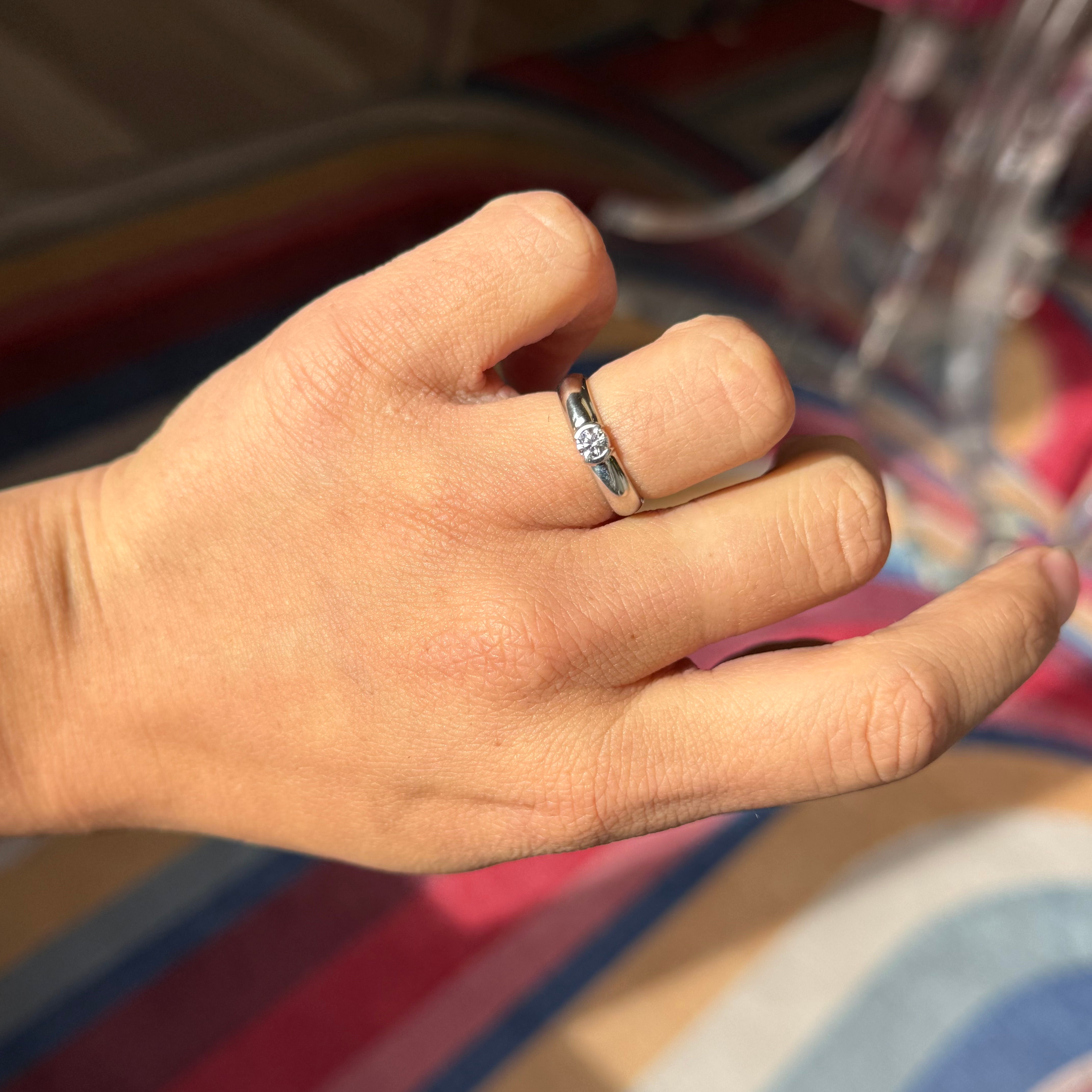 .20ct Vintage Etoile Diamond Solitaire, by Tiffany & Co.